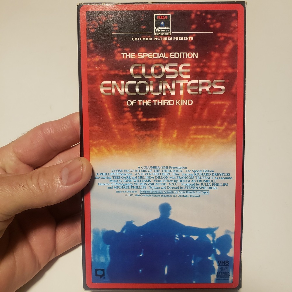 Close Encounters of the Third Kind * Rare Columbia* VHS Special Edition